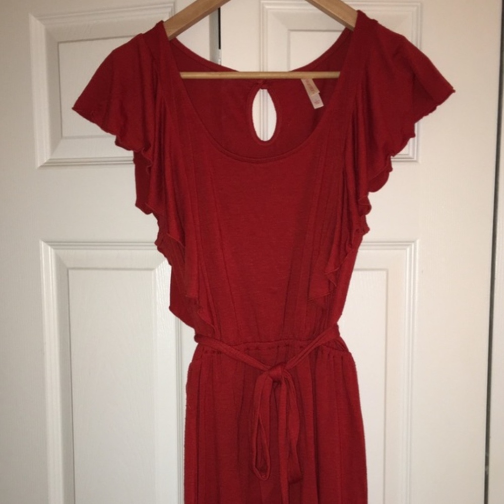 Ruffle Mini Dress